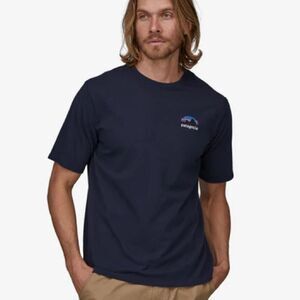 Patagonia Skyline Stencil Responsibili Men’s T-Shirt S